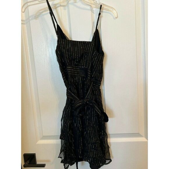 TOBI Silk Wrap Dress  - Picture 5 of 6